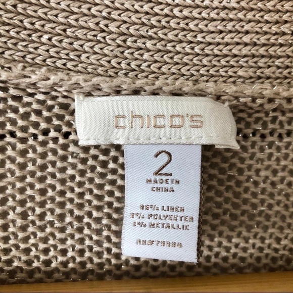 Chicos Cardigan Sweater Size Large - Picture 11 of 11